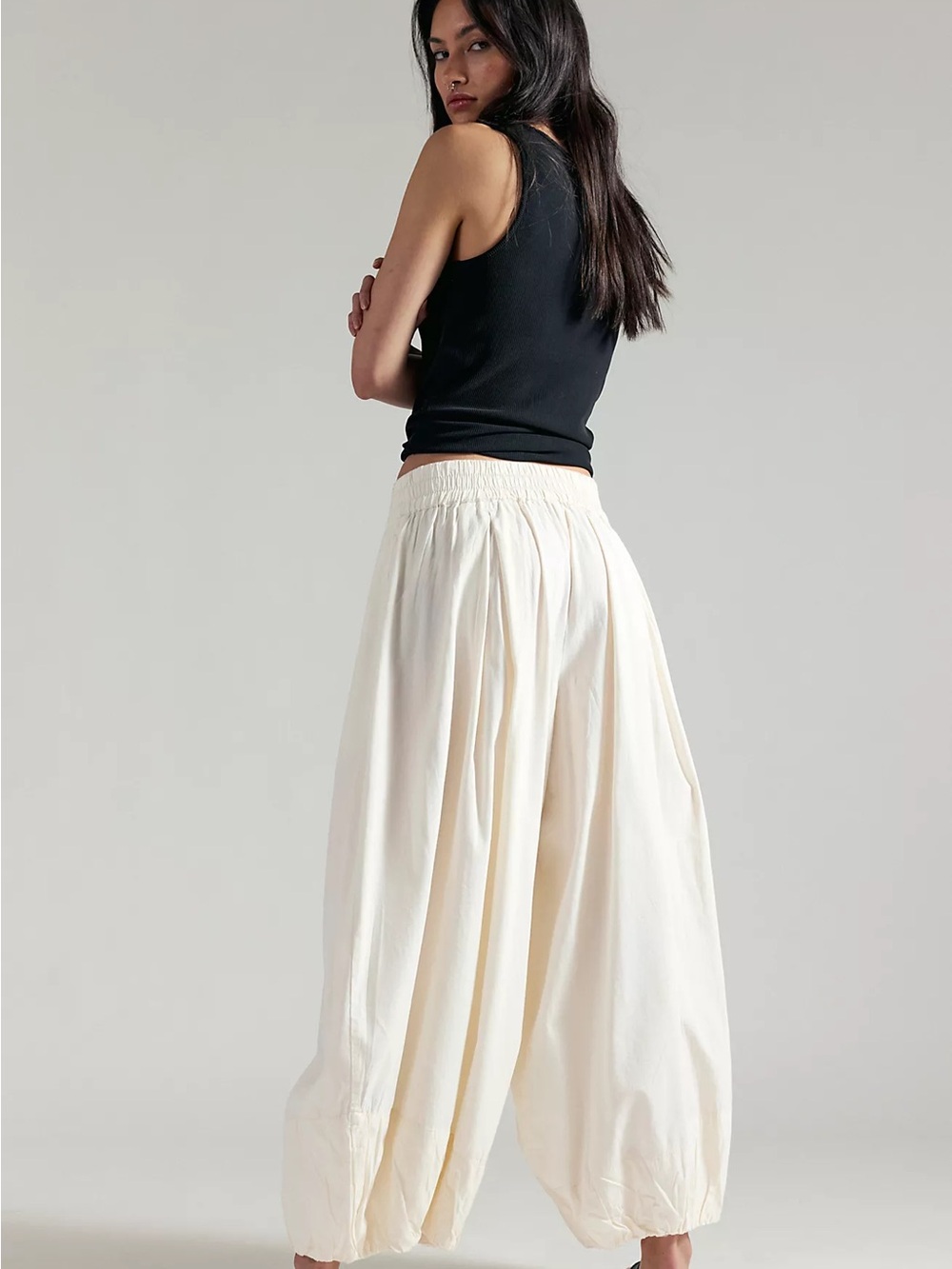 Moonflower Pull-On Balloon Pants - Picture 3 of 10